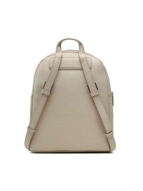 Calvin Klein Nahrbtnik Calvin Klein Re-Lock Domed Backpack K60K610772 Bež