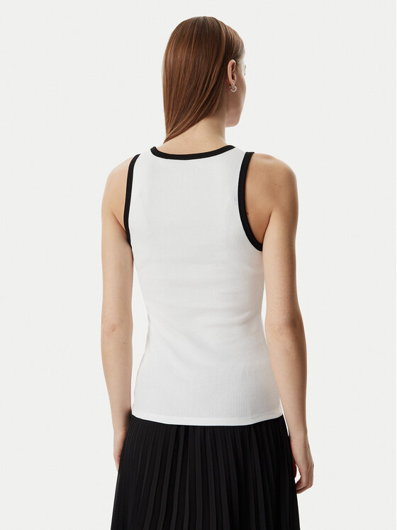 KARL LAGERFELD KARL LAGERFELD Top B2W17003 Blanco Slim Fit