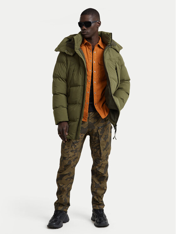 G-STAR G-Star Raw Giubbotto invernale G- Whistler D25347-D518 Verde Regular Fit