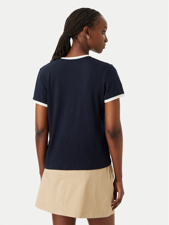 Tommy Hilfiger Tommy Hilfiger Camiseta WW0WW50032 Azul marino Regular Fit