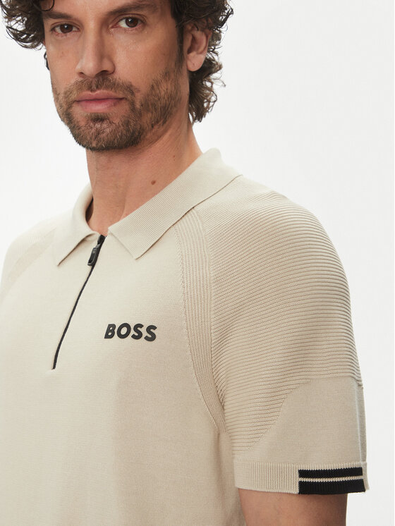 BOSS BOSS Поло K_Perform-Max_Pl 50537146 Бежевий Slim Fit