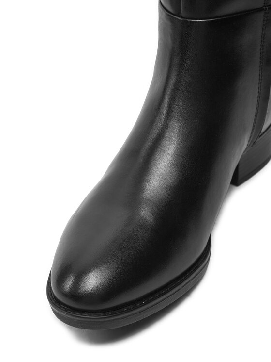 Geox Jātnieku tipa zābaki Geox D Felicity D D84G1D 00043 C9999 Melns