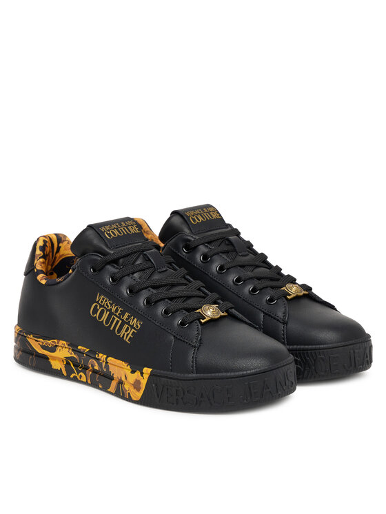 Versace Jeans Couture Снікерcи Versace Jeans Couture 79VA3SKL Чорний