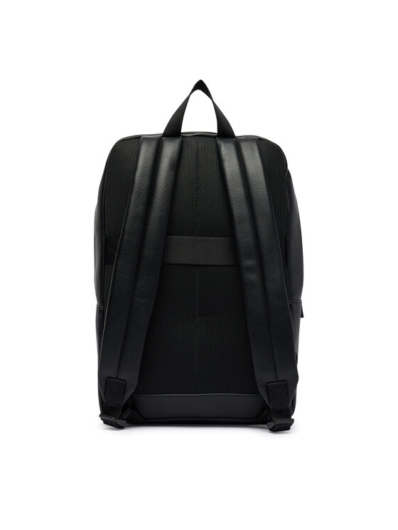 Calvin Klein Mugursoma Calvin Klein Raised Double Pocket Backpack LV04D3493G Melns
