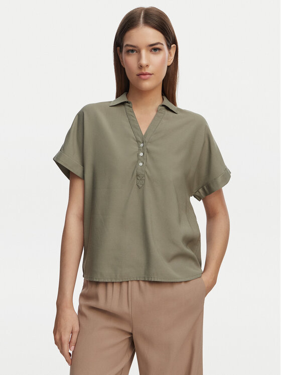 ONLY ONLY Сорочка Aris 15364279 Зелений Loose Fit