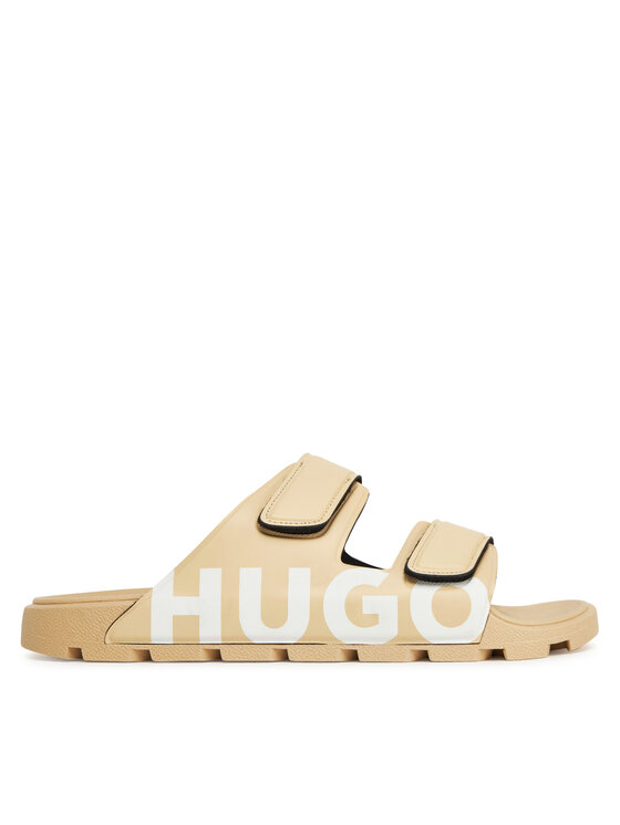 HUGO Klapki HUGO Evander 50542042 Beżowy