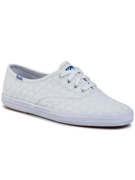 Keds Tenisówki Keds Ch Eyelet KWF54546 Biały