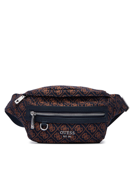 Guess Сумка на пояс﻿ Guess Berlin HMBEWD P6356 Cиній