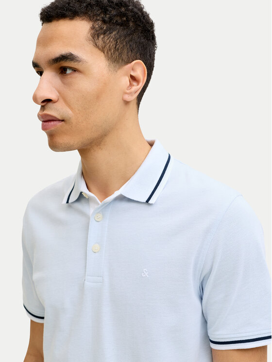Jack & Jones Jack & Jones Polo Paulos 12136668 Azul claro Regular Fit