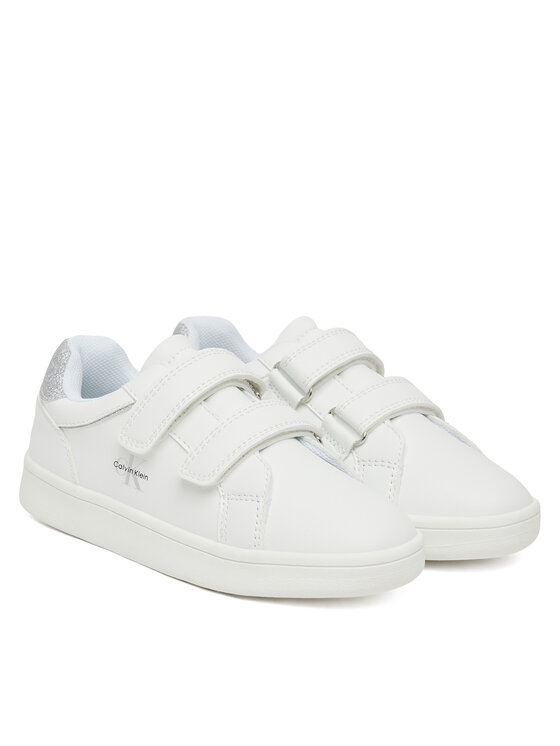 Calvin Klein Сникърси Calvin Klein V1A9-83207-0196X025 S Бял