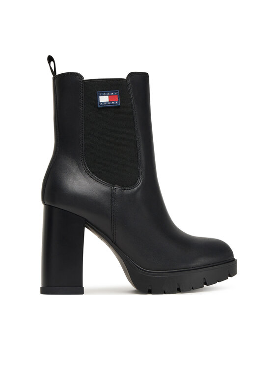 Tommy Jeans Botki Tommy Jeans Tjw EN0EN02831 Czarny