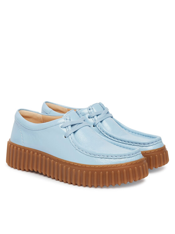 Clarks Туфлі Clarks Torhill Bee 26186669 Блакитний