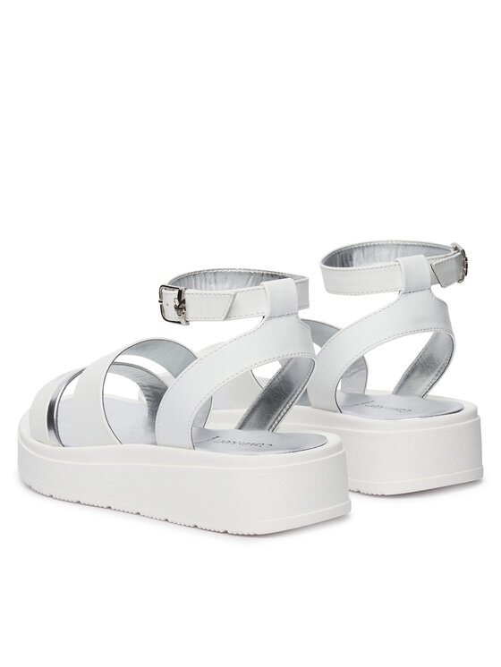 Calvin Klein Сандали Calvin Klein Velcro Sandal V4A2-83261-0326 D Бял