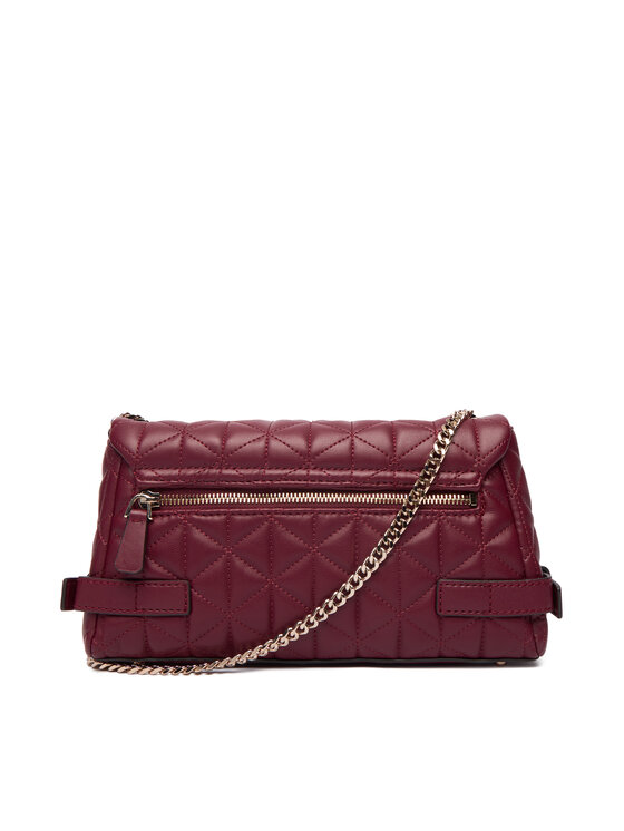 Guess Ročna torba Guess Paisleigh HWQG98 83210 Bordo rdeča