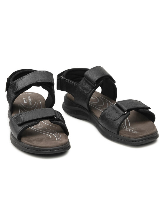 Clarks Босоніжки Clarks Hapsford Creek 261594787 Чорний
