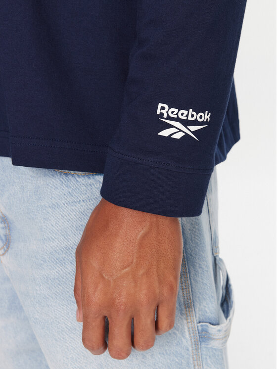 Reebok Reebok Camiseta de manga larga RK25155CCM Azul marino Regular Fit