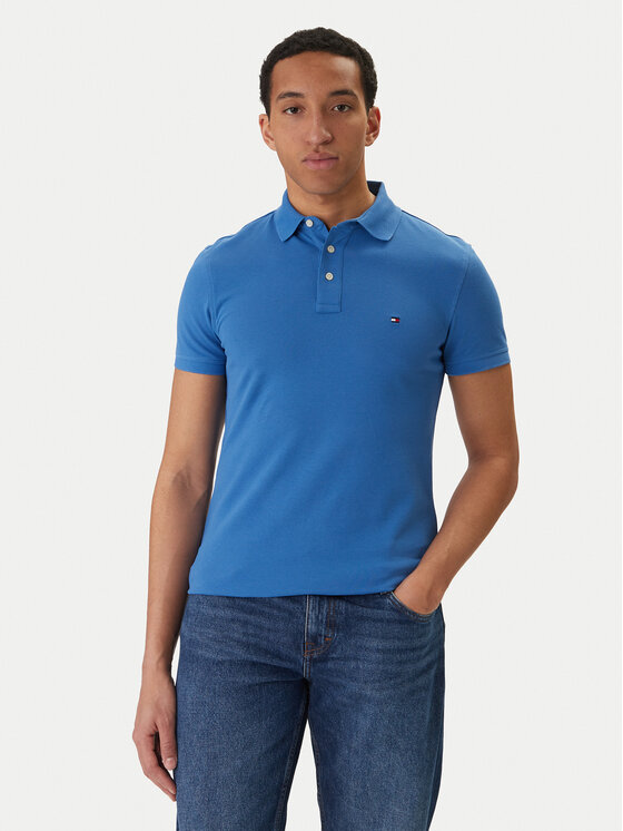 Tommy Hilfiger Tommy Hilfiger Polo 1985 MW0MW17771 Azul Slim Fit