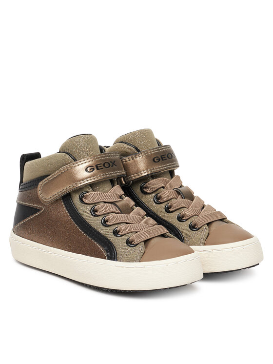 Geox Snīkeri Geox J Kalispera J944GM 0NFGN C0533 M Brūns