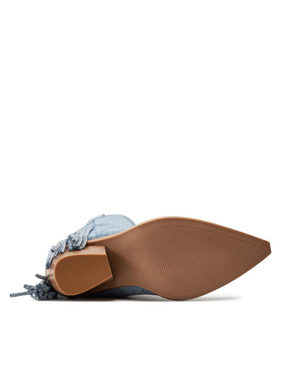 Steve Madden Ковбойські чоботи Steve Madden Bravados Boot SM11002945-04004-48K Голубий