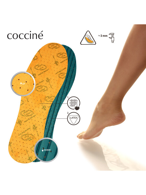 Coccine Устілки Coccine Aloe Vera Коричневий
