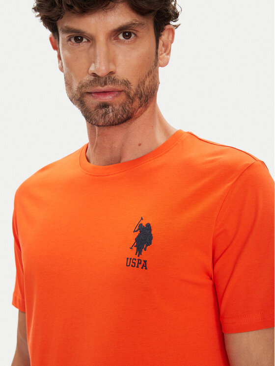 U.S. Polo Assn. U.S. Polo Assn. Футболка MUP3311 Оранжевий Slim Fit