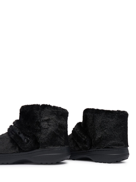 Crocs Copati Crocs Classic Unfurgettable Boot 211743 Črna