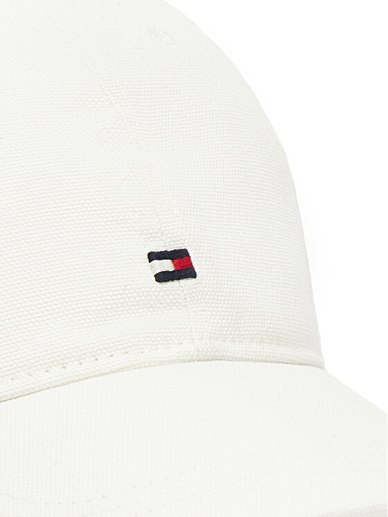 Tommy Hilfiger Šiltovka Tommy Hilfiger Flag Soft 6 Panel AM0AM13426 Biela