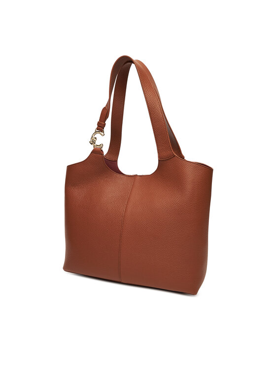 Coccinelle Сумка Coccinelle Hand Grained L E1 SHA 11 02 01 Коричневий