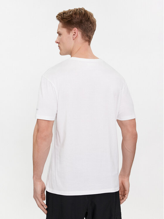 Columbia Columbia T-shirt Csc Basic Logo 1680053 Bijela Regular Fit