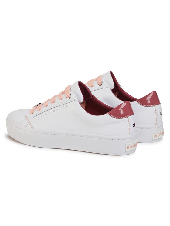 Tommy Hilfiger Αθλητικά Tommy Hilfiger Casual Tommy Hilfiger Sneaker FW0FW05122 Λευκό