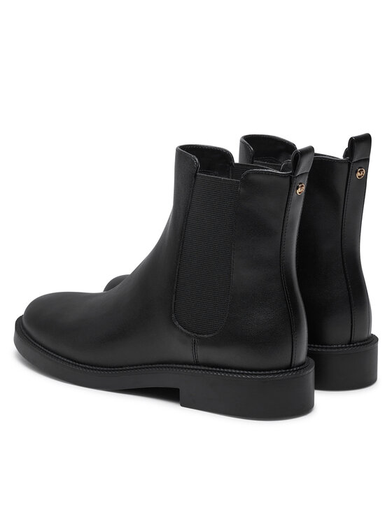 MICHAEL Michael Kors Челсі MICHAEL Michael Kors Hazel Chelsea Bootie 40F4HZMEEL Чорний