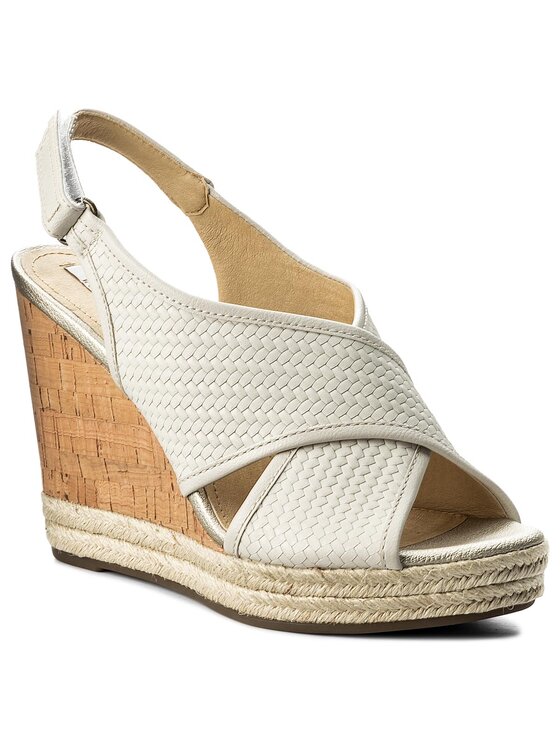 Geox Espadrilės Geox D Janira C D82P6C 06RBC C1002 Balta