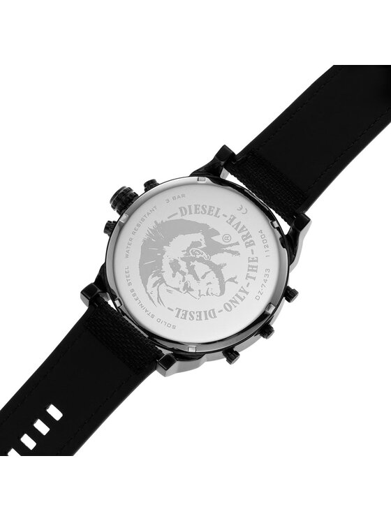 Diesel Pulkstenis Diesel Mr Daddy 2.0 DZ7433 Melns