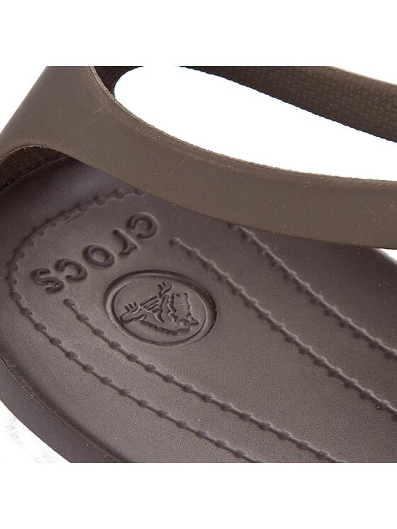 Crocs Sandále Crocs Sexi Flip Women 11354 Hnedá
