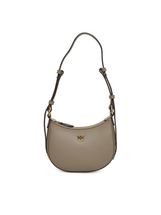 PINKO Kabelka PINKO Half Moon Baby PE 25 PLTT 103538 A0F1 Béžová