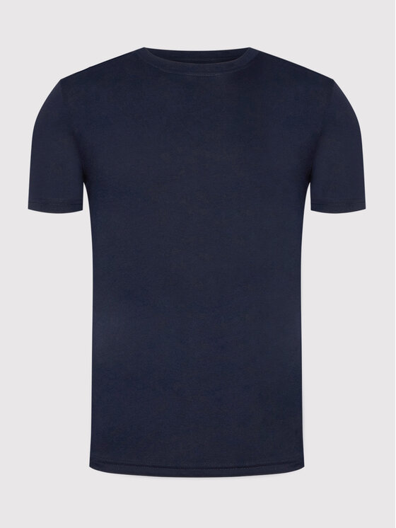 United Colors Of Benetton United Colors Of Benetton T-shirt 3U53J1F15 Blu scuro Regular Fit