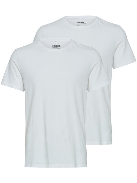 Blend Blend Set di t-shirt Nick 701877 Bianco Regular Fit
