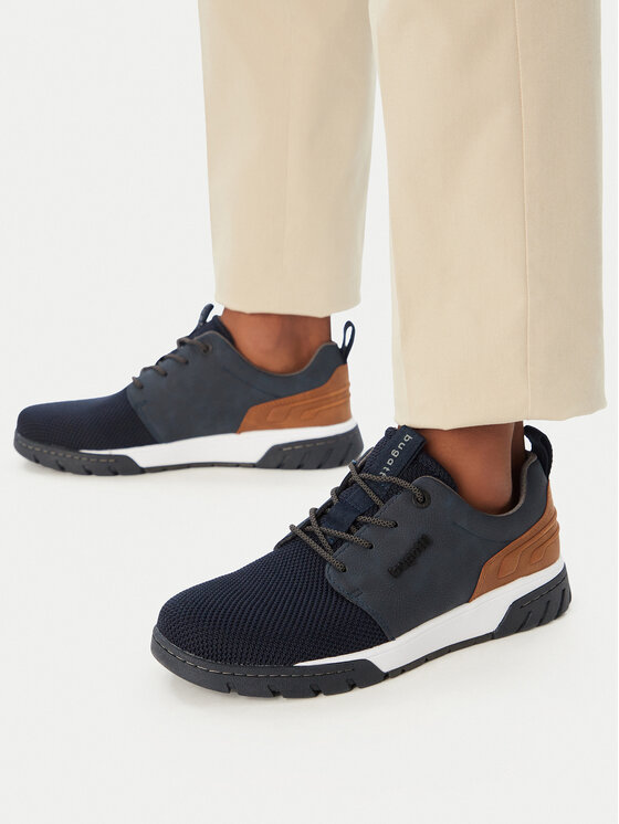 Bugatti Сникърси Bugatti 322-ADW01-6900 Тъмносин