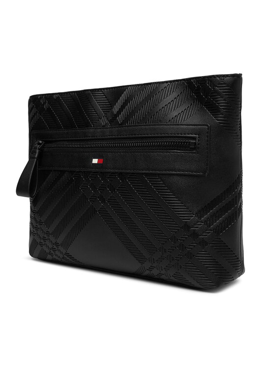 Tommy Hilfiger Τσαντάκι Tommy Hilfiger Th Corp Pouch AM0AM14761 Μαύρο