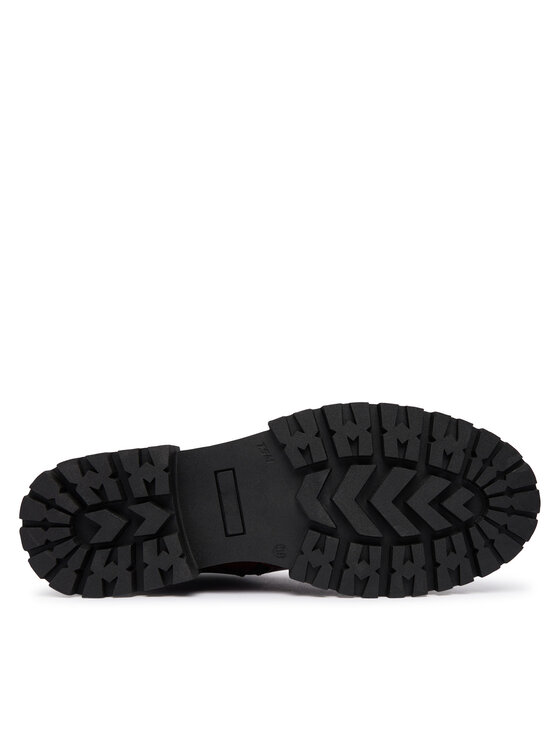 Tommy Hilfiger Kotníková obuv Tommy Hilfiger T4A5-35173-0775 S Bordó