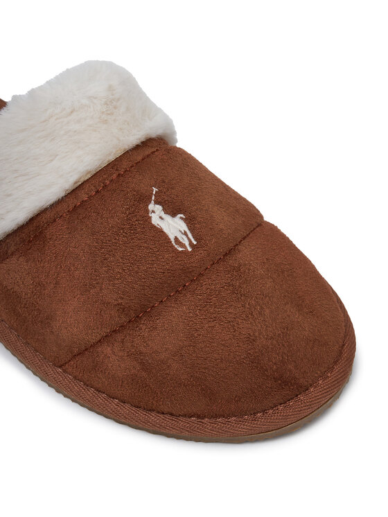 Polo Ralph Lauren Тапочки Polo Ralph Lauren 842957049001 Коричневий