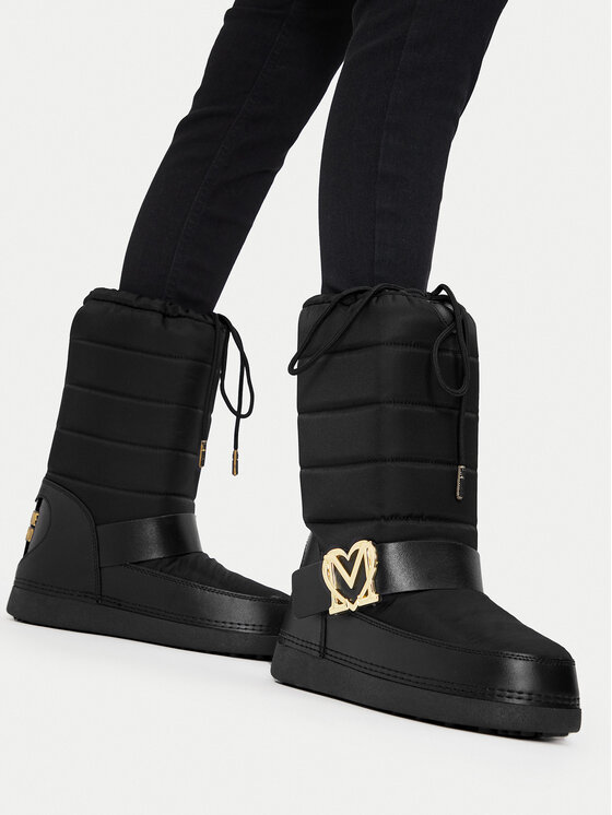 momomum Cizme de zăpadă LOVE MOSCHINO JA24052G1LISB00B Negru | Epantofi.ro