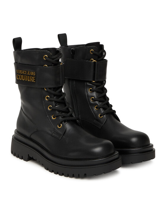Versace Jeans Couture Черевики Versace Jeans Couture 79VA3S64 Чорний