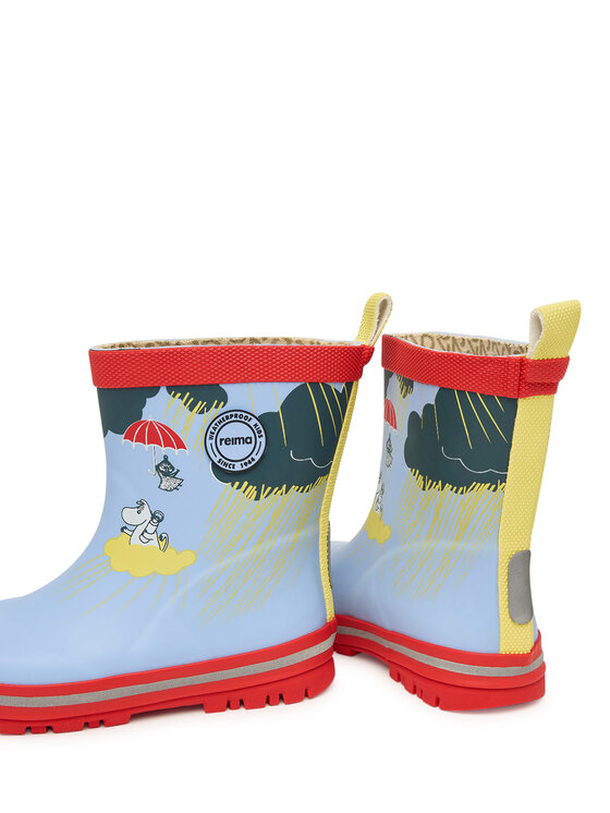 Reima Holínky Reima Moomin Magisk Rain Boots 5400001B-61A1 Modrá