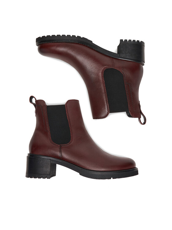 Lasocki Členková obuv Lasocki CEO-WI23-TR24-02 Bordová