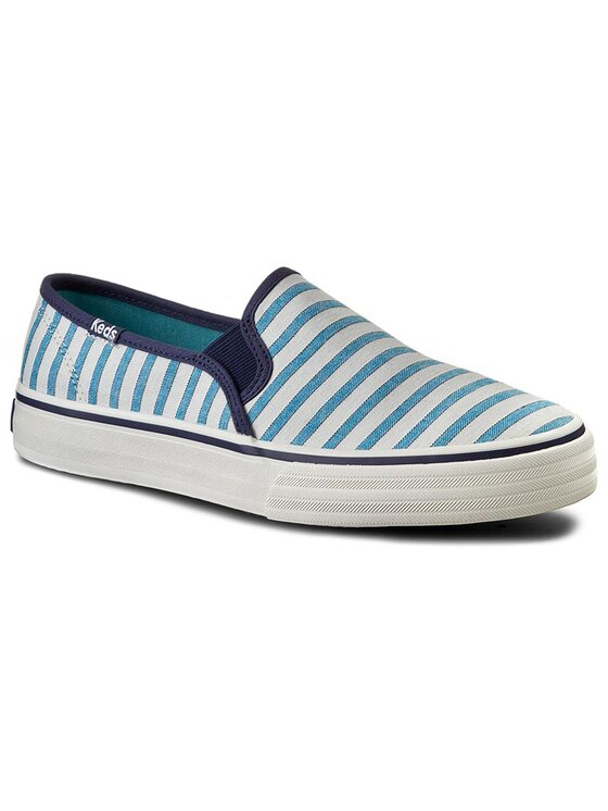Keds Tenis superge Keds Double Decker WF54670 Stripe Blue