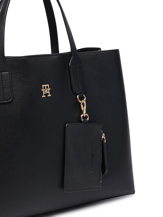 Tommy Hilfiger Bolso Tommy Hilfiger Th Icon Satchel AW0AW18723 Negro