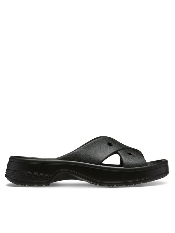 Crocs Шльопанці Crocs Classic Women's Cross Strap 210840 Чорний