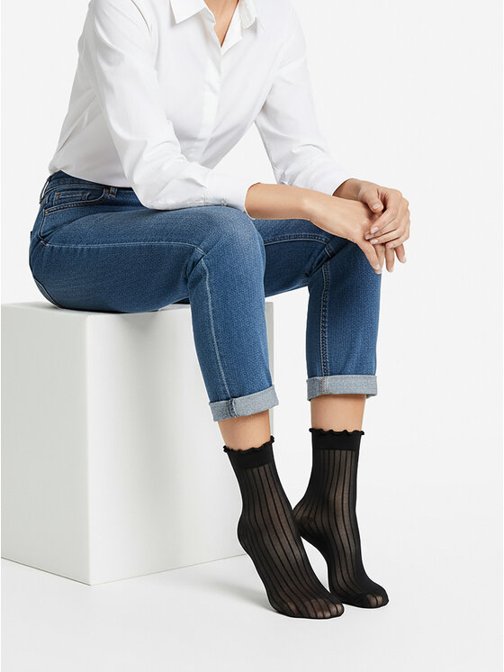 Nine West Дълги чорапи Nine West CEO_AS_NW_01_Z_AW25 (3-PACK) Черен