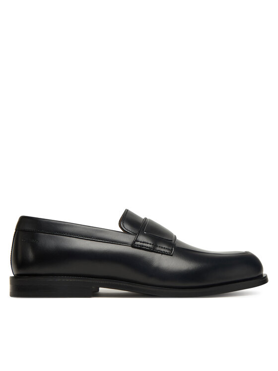 Calvin Klein Лоуфъри Calvin Klein Ess Rubber Band Loafer Lth HM0HM01923 Черен